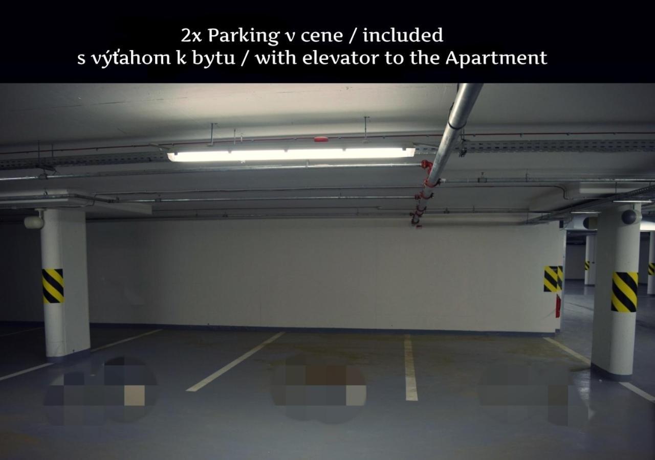 E1 Luxury Oldtown Apt - 2X Parking, Foodstore, Pcscreen, Netflix, Unlimited Music, Crib, Babychair, Fastwifi, Aircon Kosice Bagian luar foto