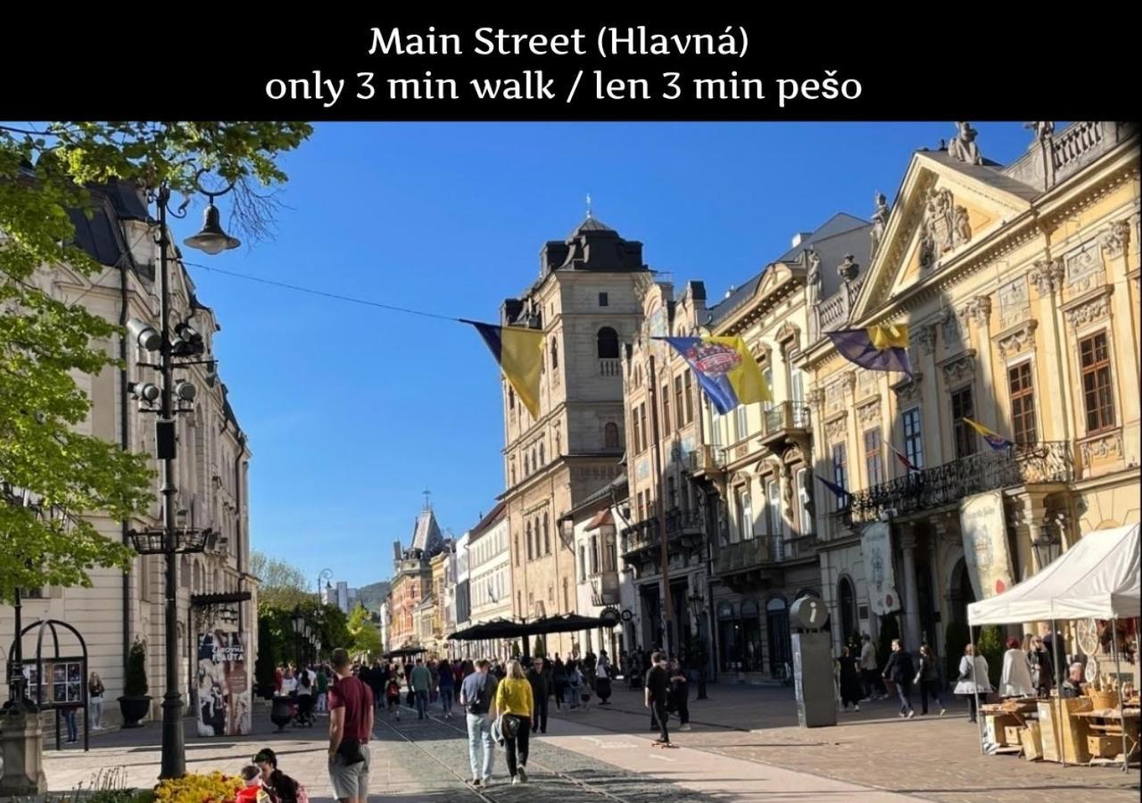 E1 Luxury Oldtown Apt - 2X Parking, Foodstore, Pcscreen, Netflix, Unlimited Music, Crib, Babychair, Fastwifi, Aircon Kosice Bagian luar foto